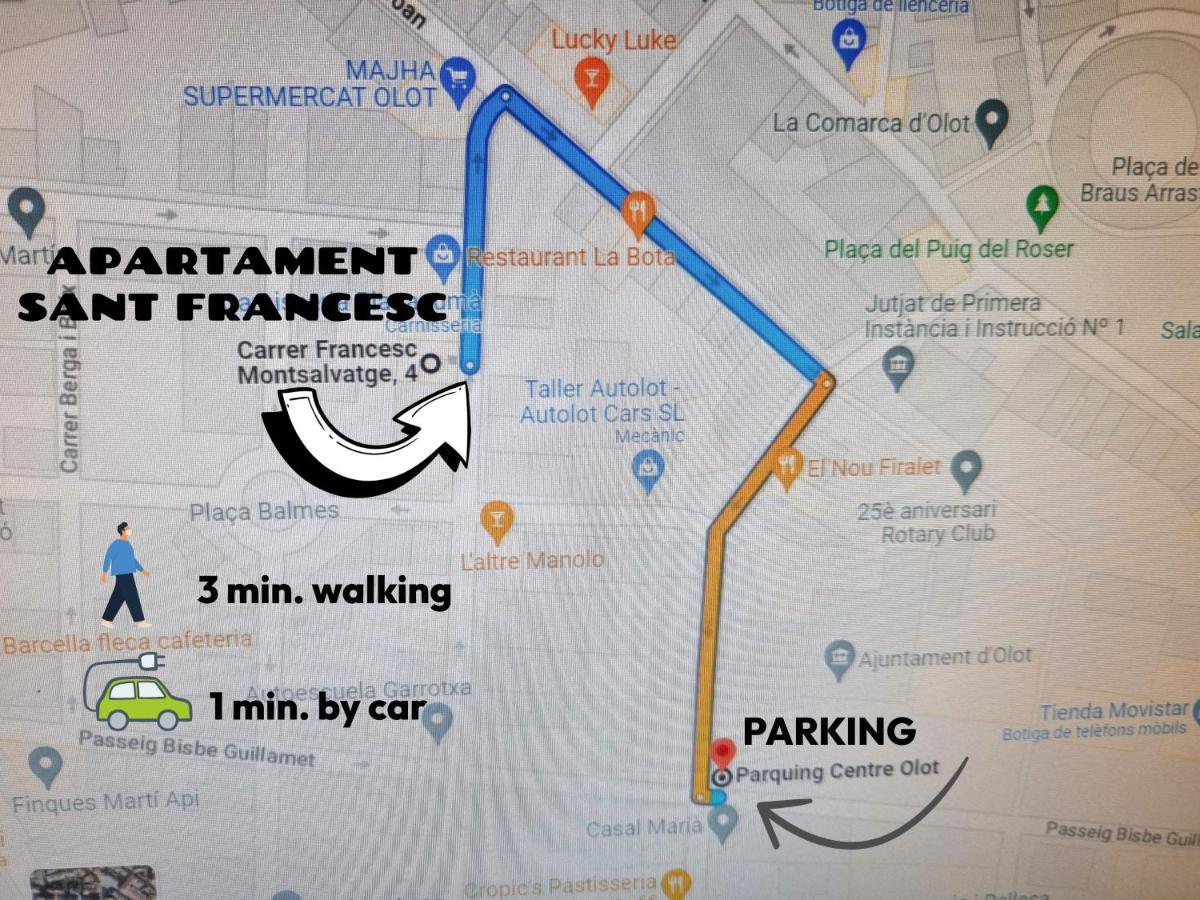 Apartment Sant Francesc Olot Kültér fotó